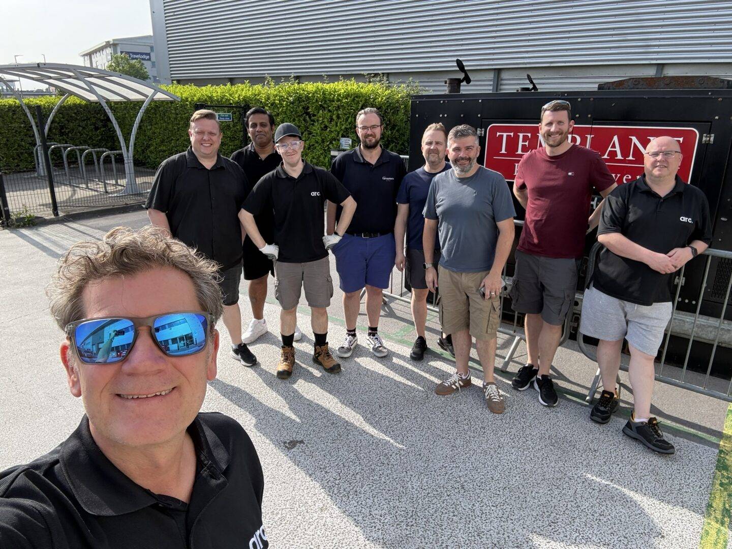 Arc data centre upgrade team